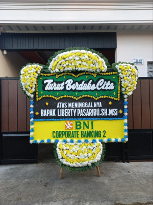 Papan Bunga Duka di Labuhan Deli