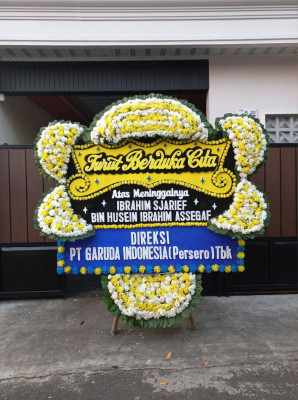 Papan Bunga Duka di Labuhan Deli