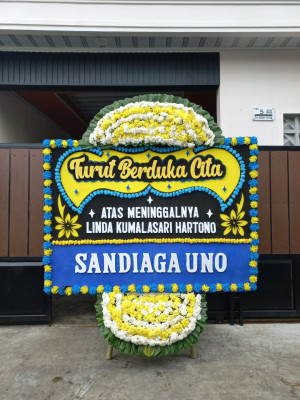 Papan Bunga Duka di Labuhan Deli