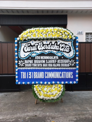 Papan Bunga Duka di Labuhan Deli